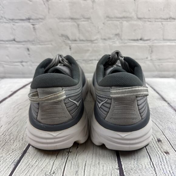 Mens Size 7 Hoka One One‎ Bondi 7 Wild Dove Grey Bondi 7 1110518WDDS - Picture 5 of 12